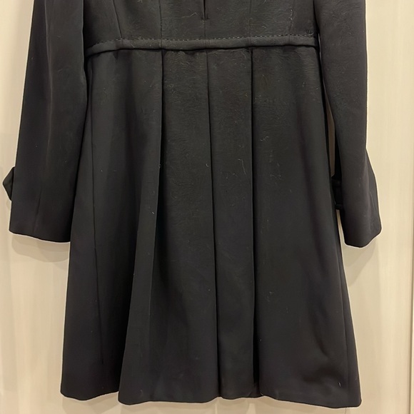 EUC Sportmax MaxMara black double breasted merino wool cashmere blend coat - Picture 8 of 12